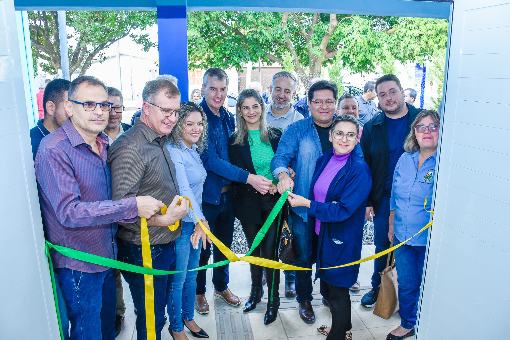 Legislativo santo-angelense prestigia remodelação da Estratégia de Saúde da Família (ESF) do Bairro Aliança