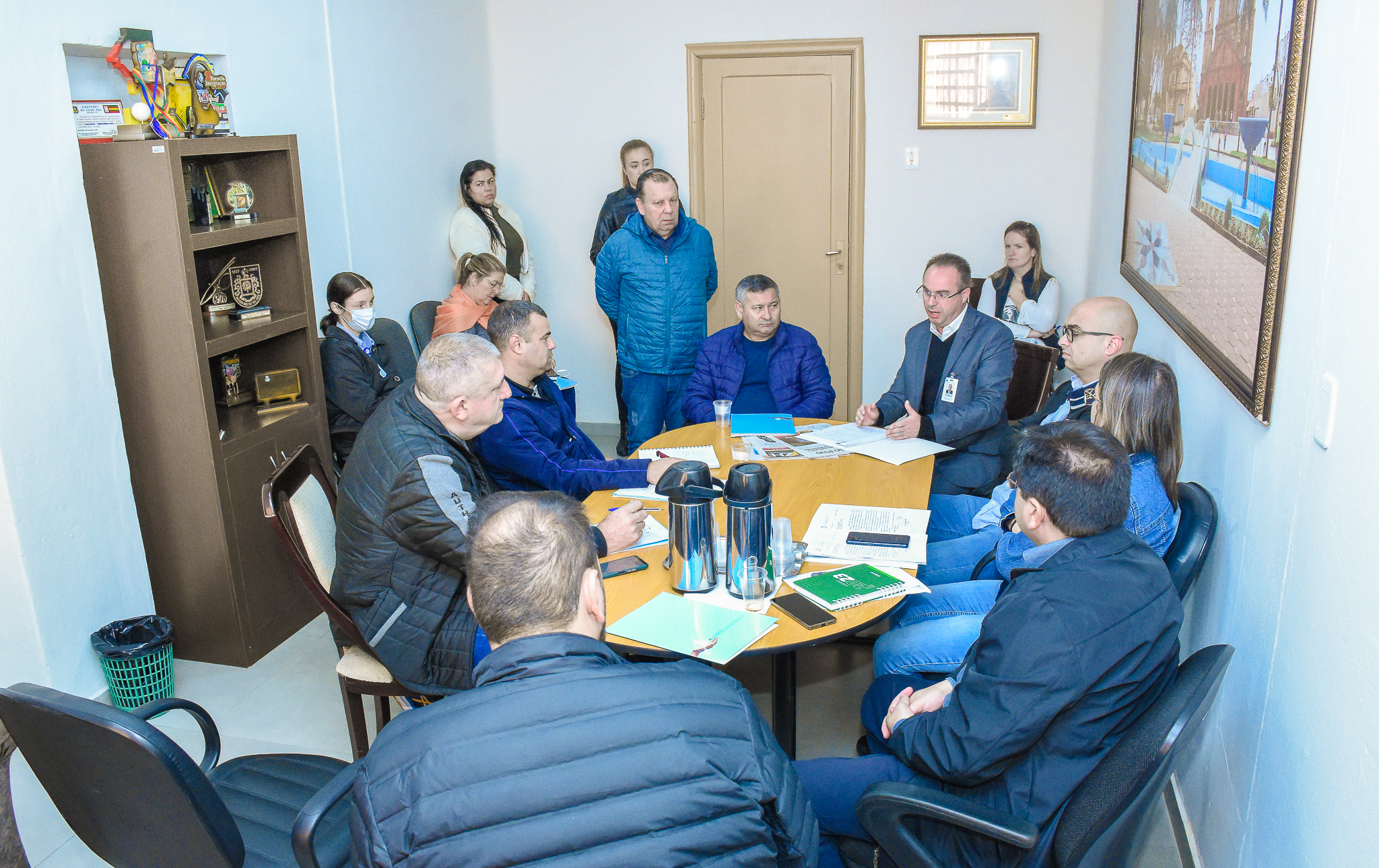  Diretoria do Hospital Santo Ângelo visita o Legislativo para discutir assuntos referentes à Assistência Financeira Emergencial 
