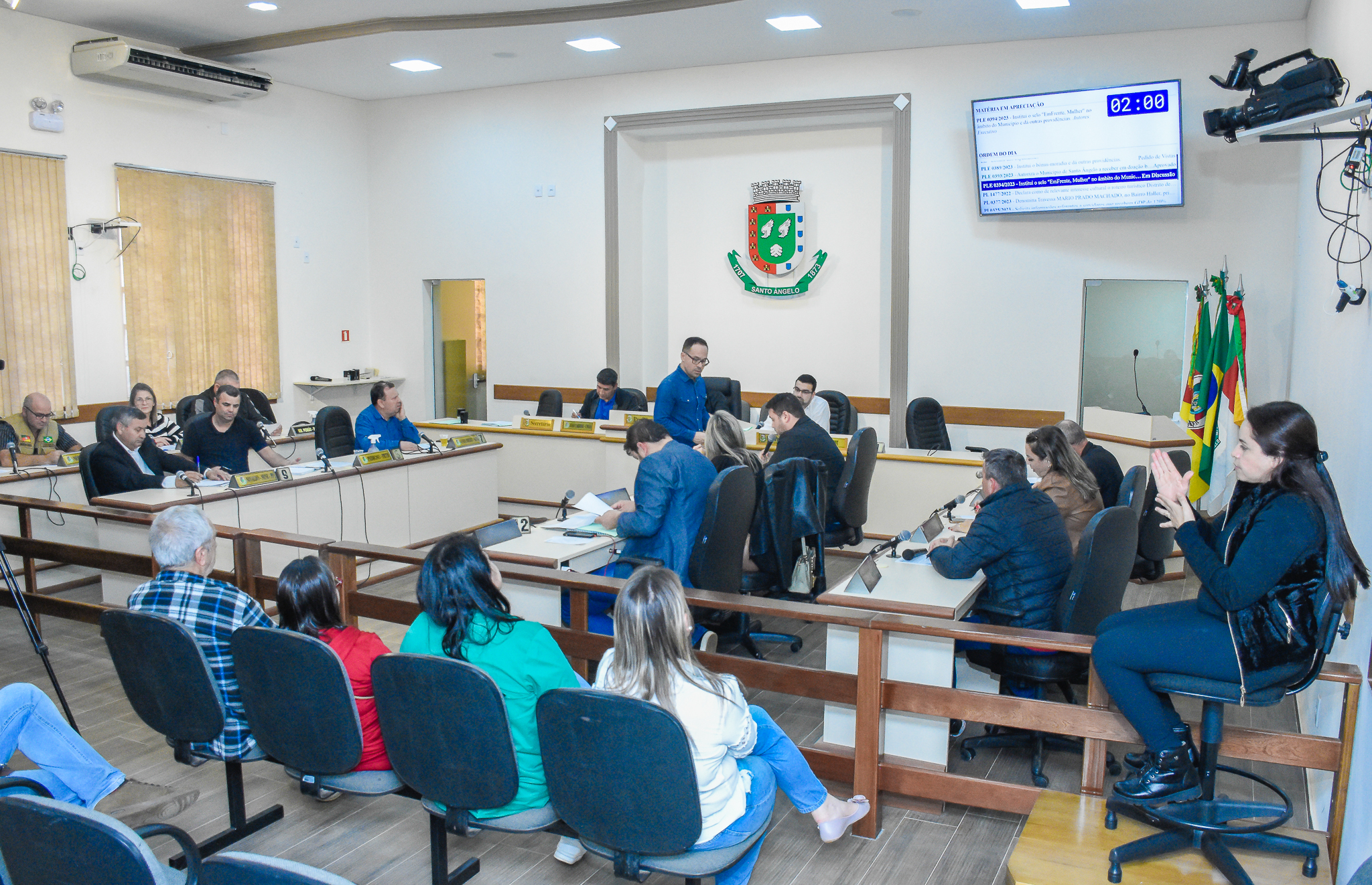 Veja os assuntos que estiveram em pauta na Sessão Ordinária da última segunda-feira