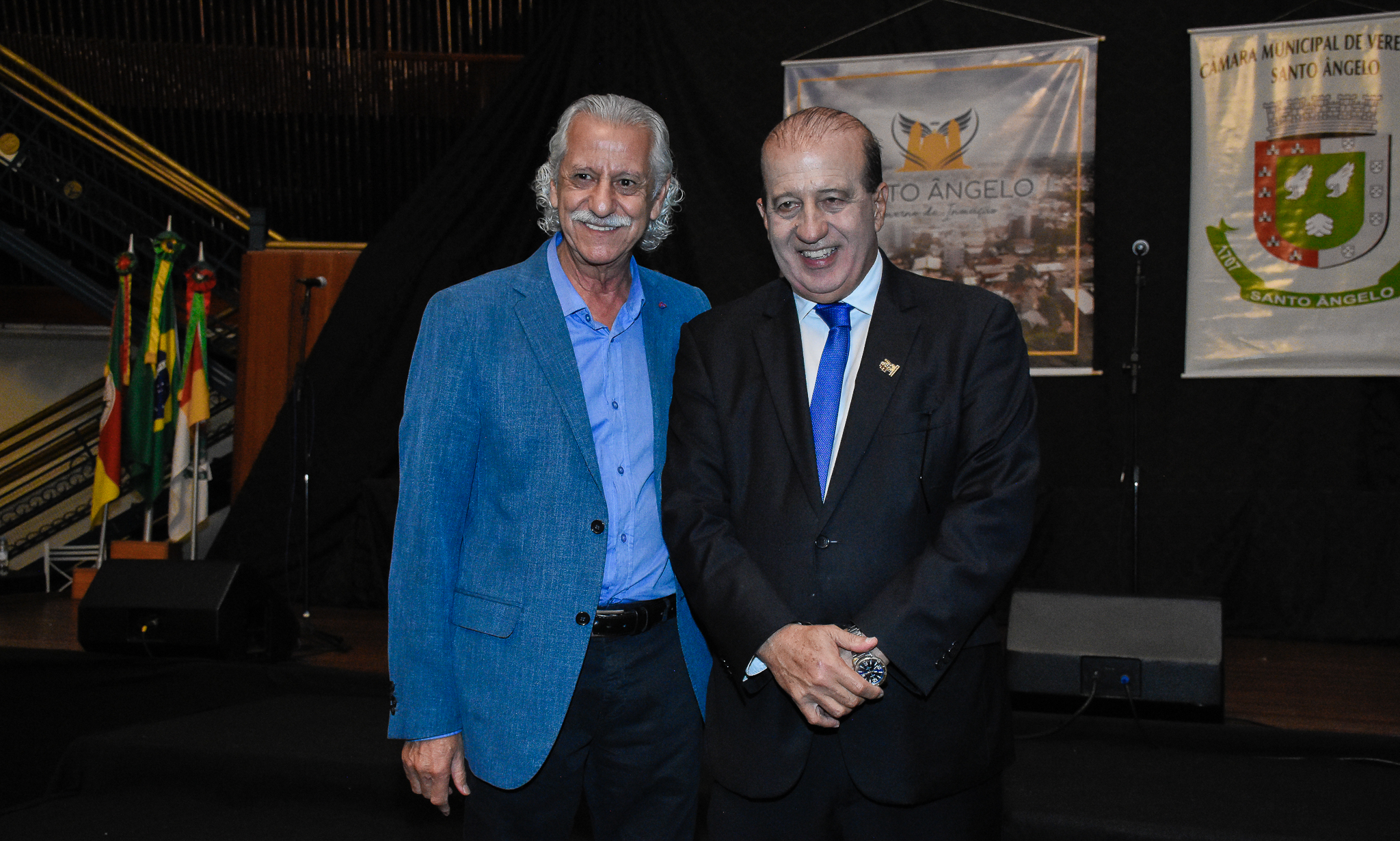 Poder Legislativo de Santo Ângelo realizou sessão solene em homenagem ao Ministro João Augusto Nardes e ex-vereadores 
