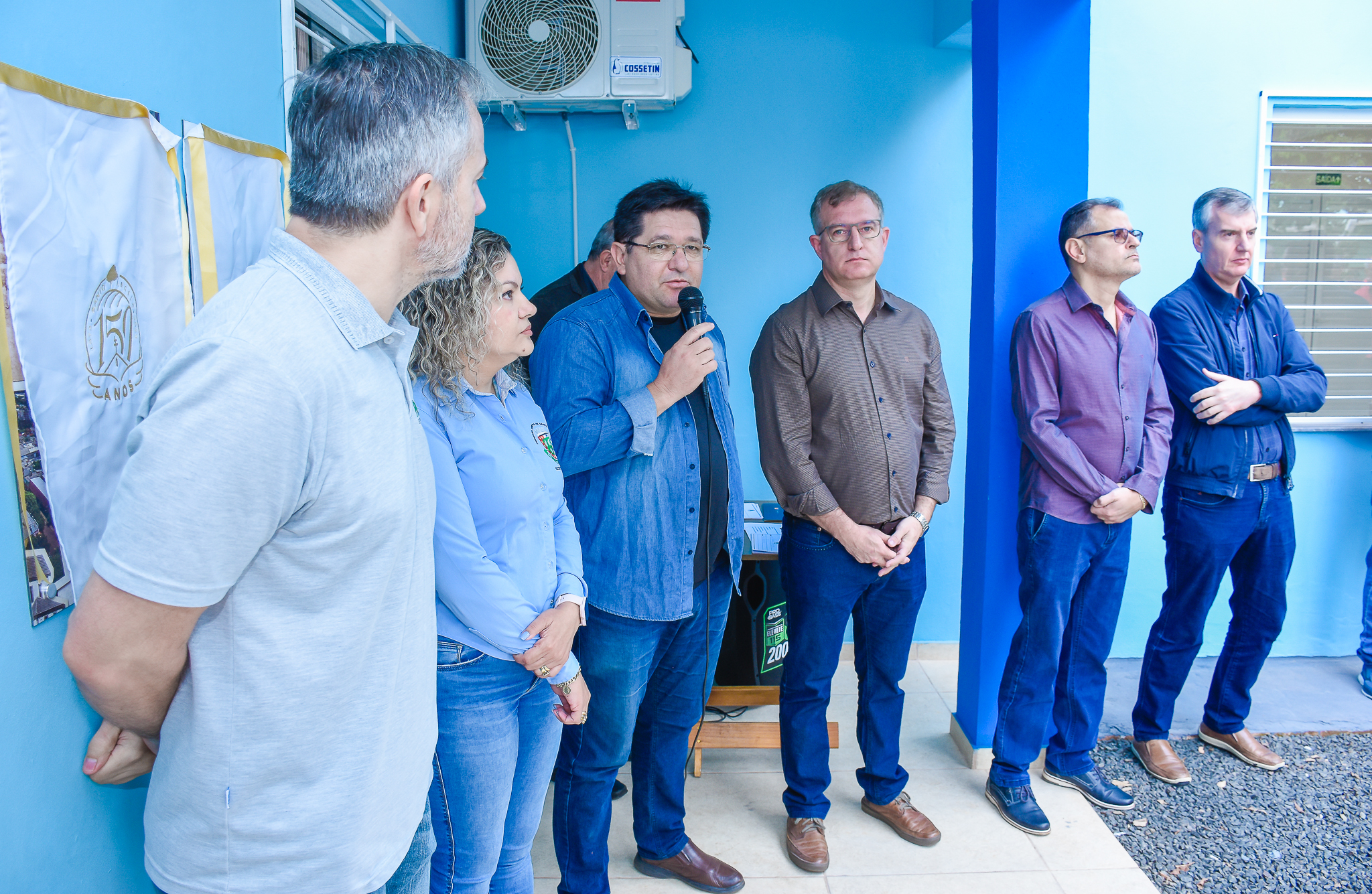 Legislativo santo-angelense prestigia remodelação da Estratégia de Saúde da Família (ESF) do Bairro Aliança