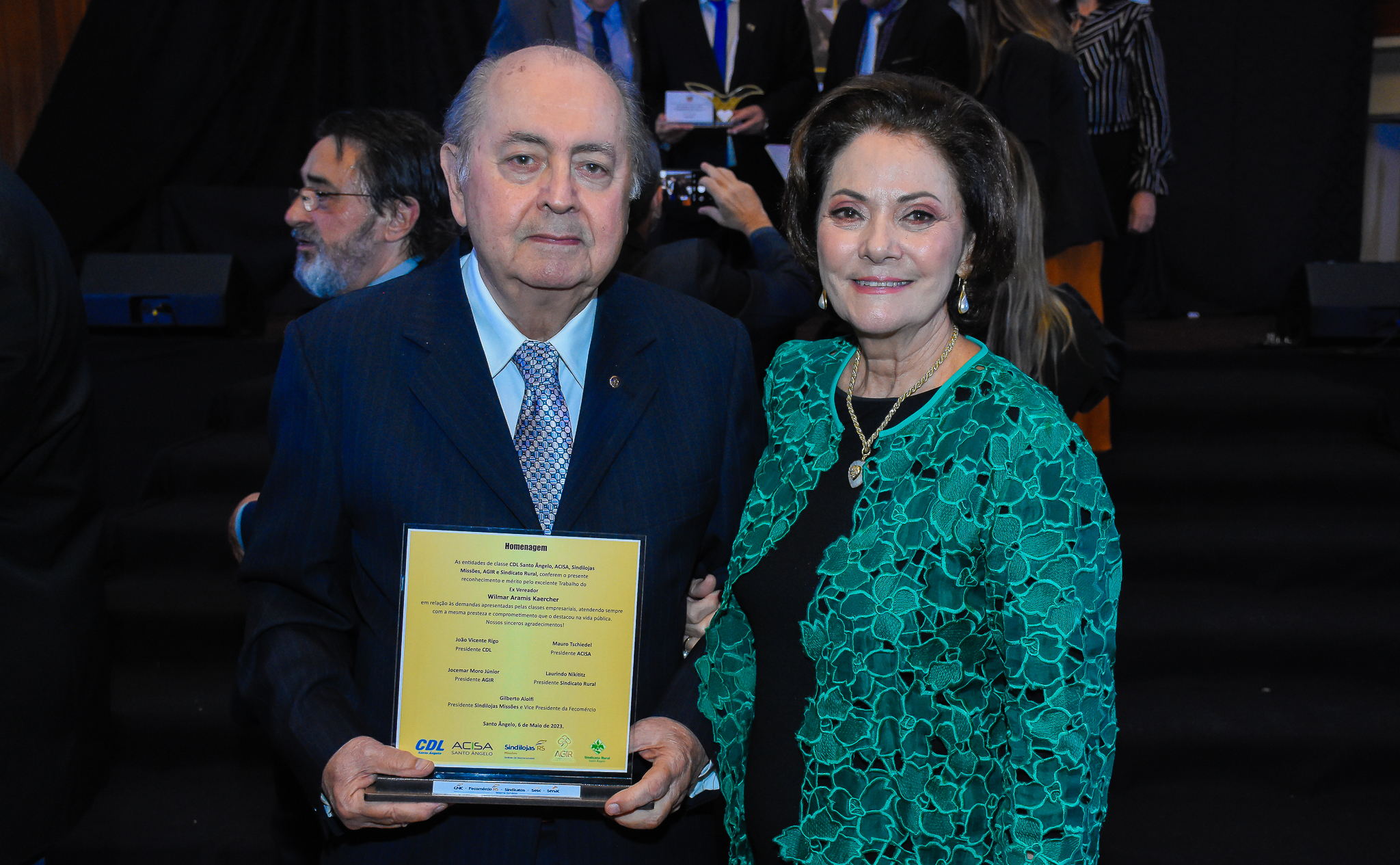 Poder Legislativo de Santo Ângelo realizou sessão solene em homenagem ao Ministro João Augusto Nardes e ex-vereadores 