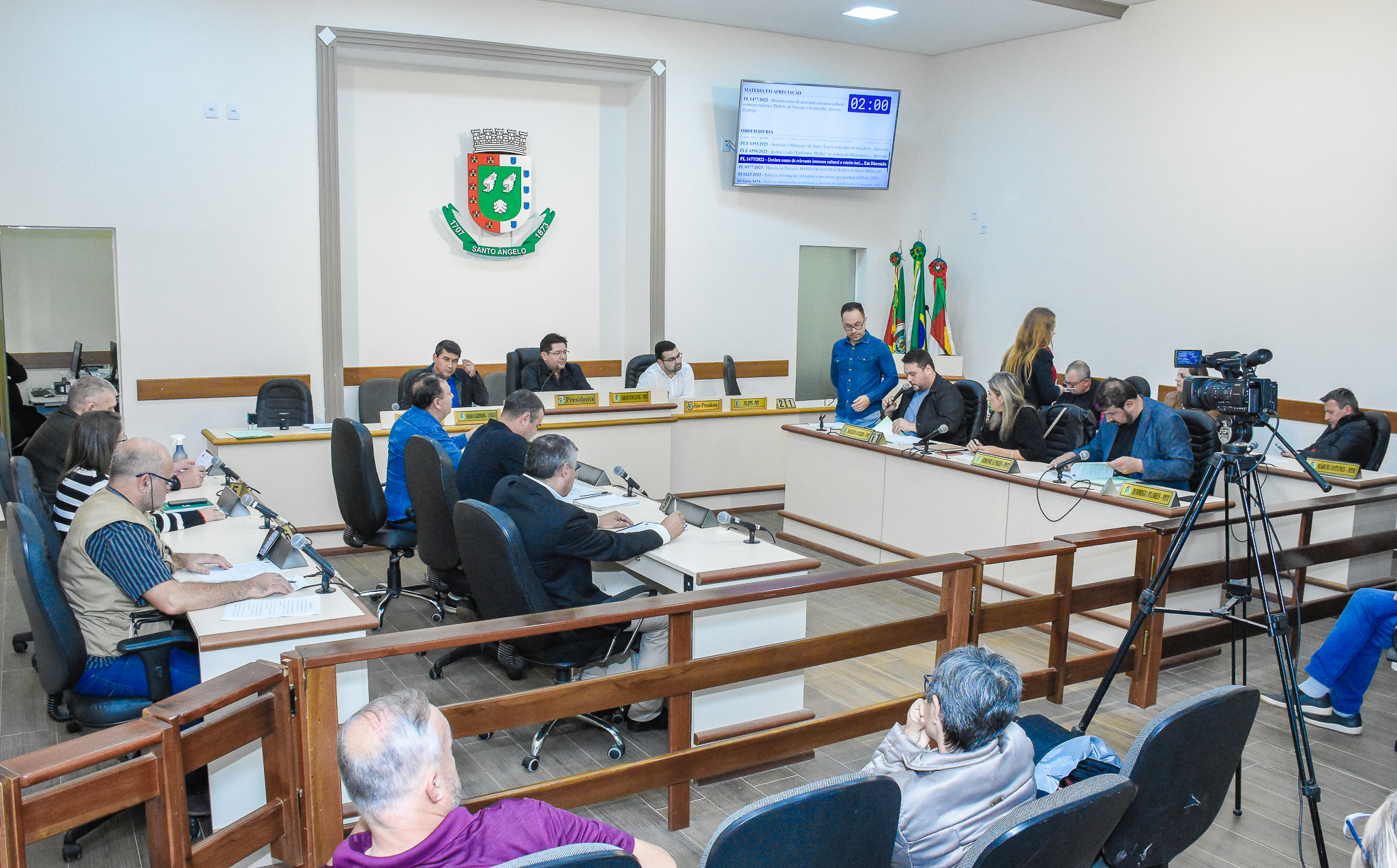Veja os assuntos que estiveram em pauta na Sessão Ordinária da última segunda-feira