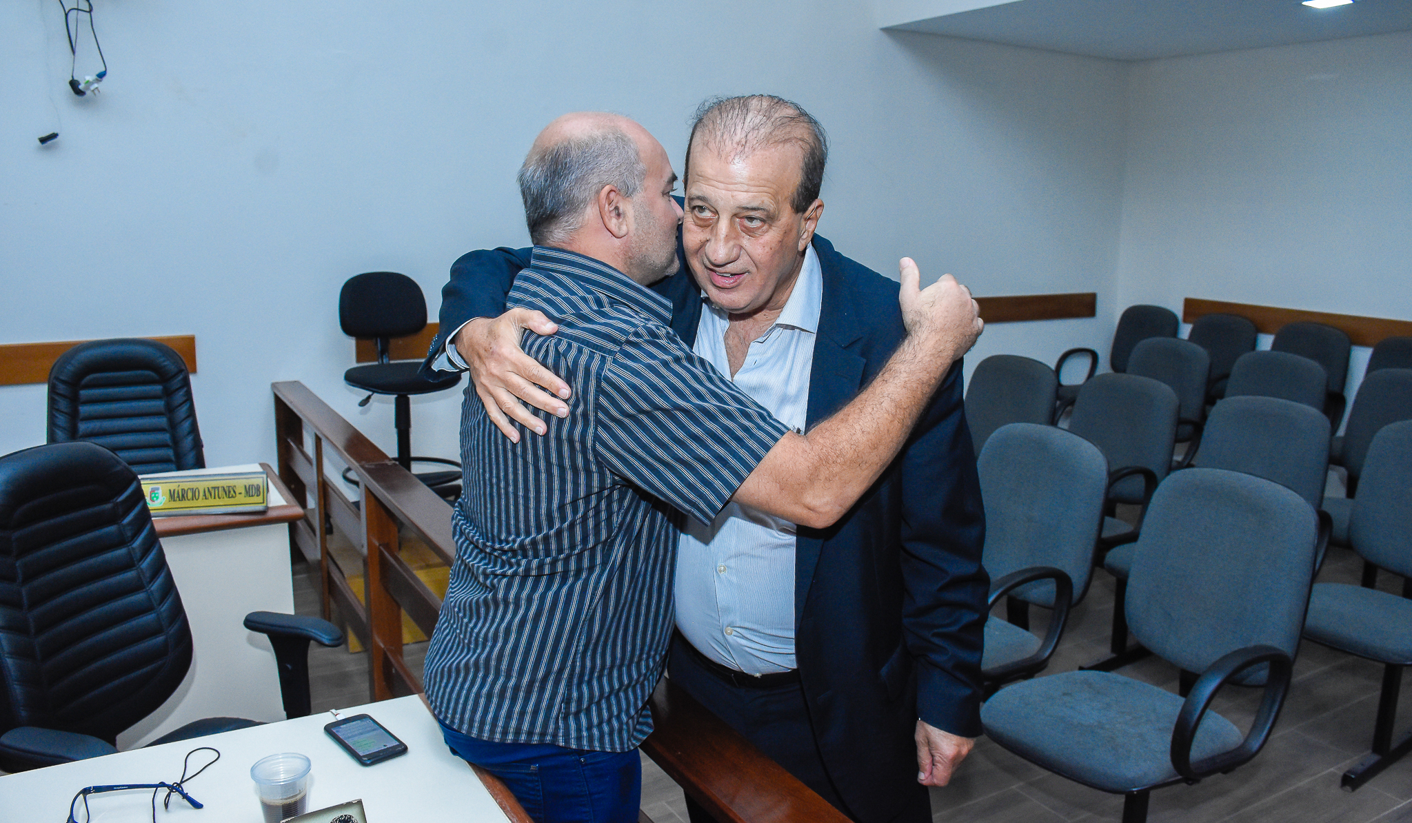 Ministro do Tribunal de Contas da União,  João Augusto Ribeiro Nardes visita o Legislativo