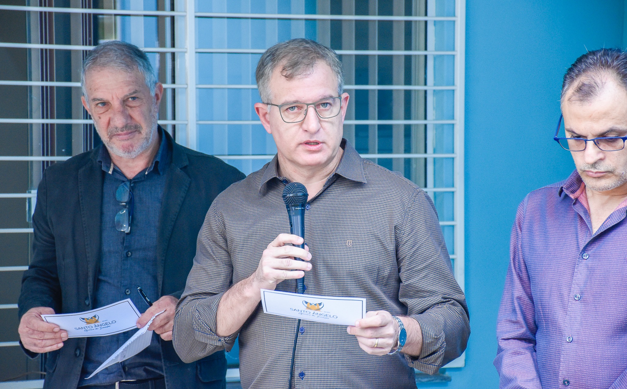 Legislativo santo-angelense prestigia remodelação da Estratégia de Saúde da Família (ESF) do Bairro Aliança