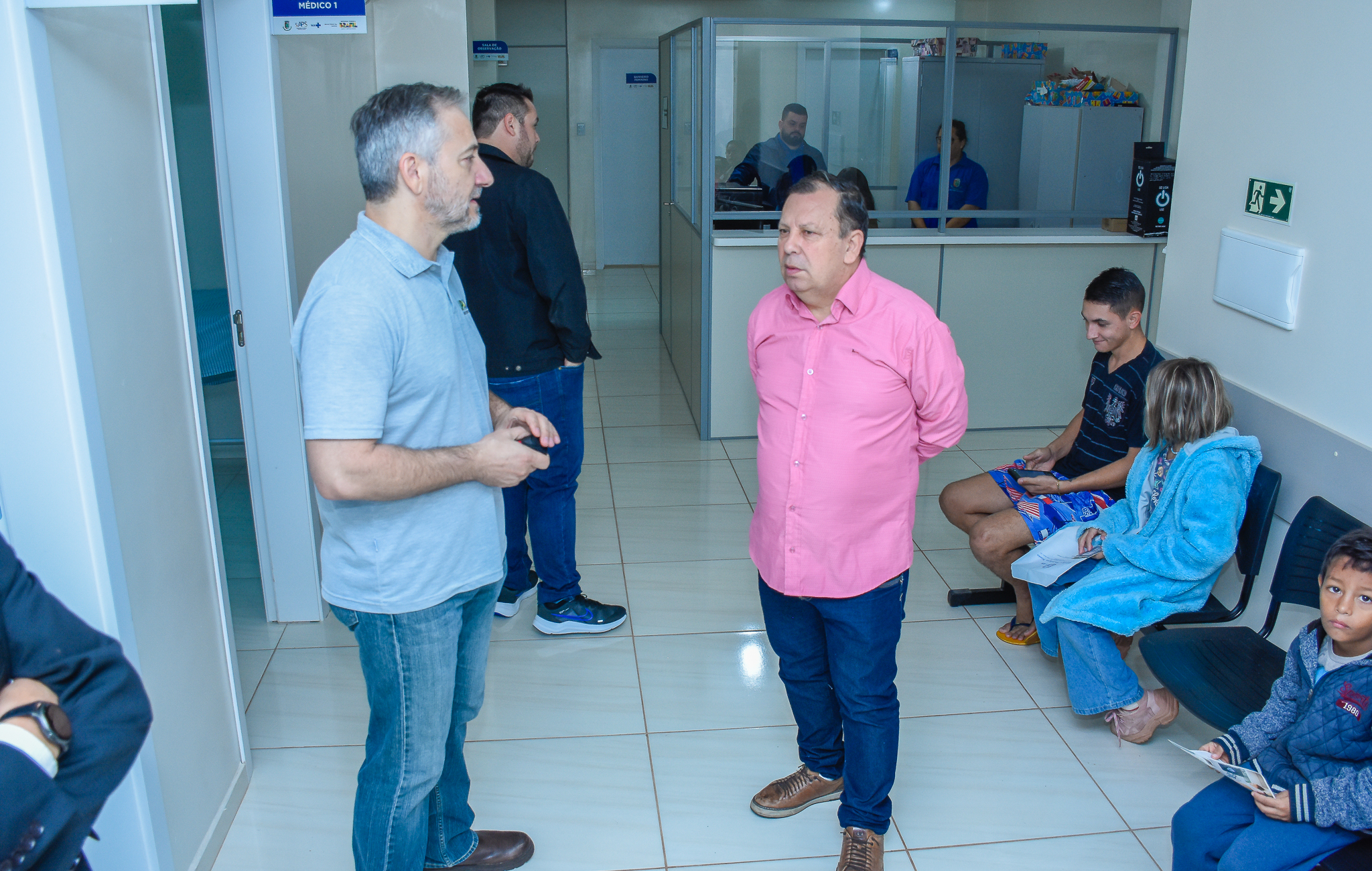 Legislativo santo-angelense prestigia remodelação da Estratégia de Saúde da Família (ESF) do Bairro Aliança