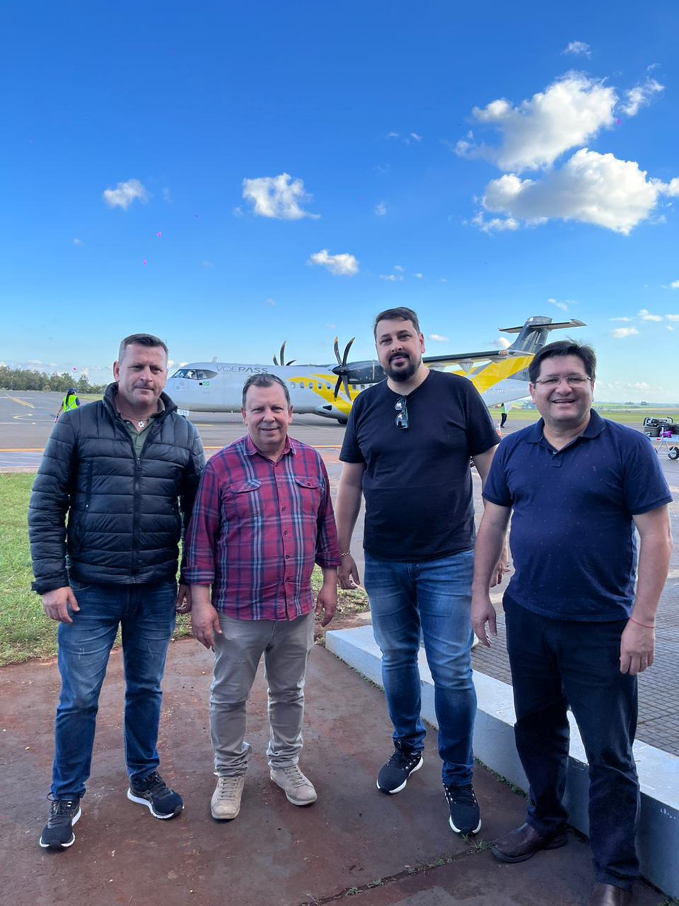 Realizado, na tarde desta quinta-feira o voo inaugural que liga Santo Ângelo a Porto Alegre pela Latam/Voepass