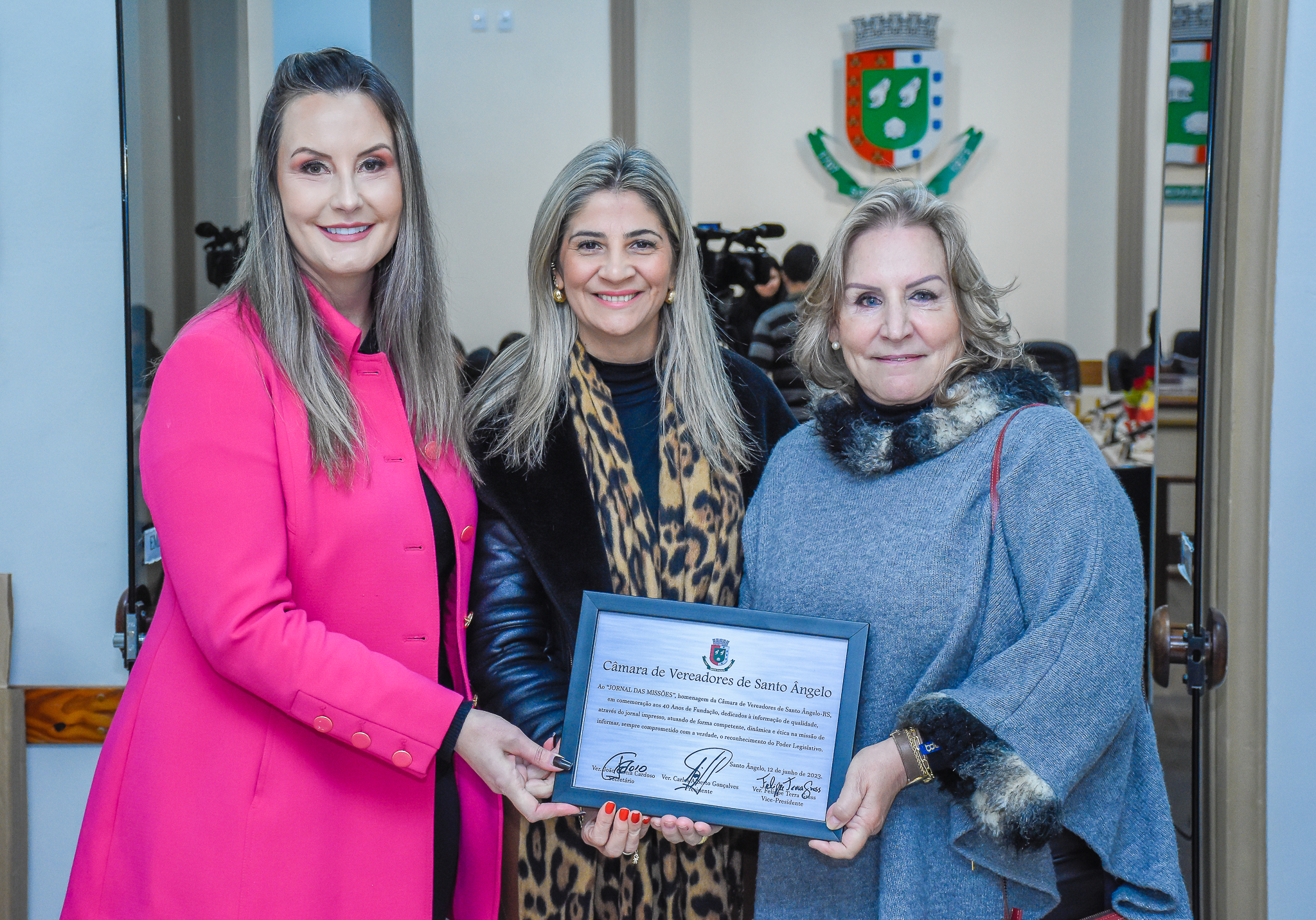 Legislativo realiza homenagem aos 40 anos do Jornal das Missões
