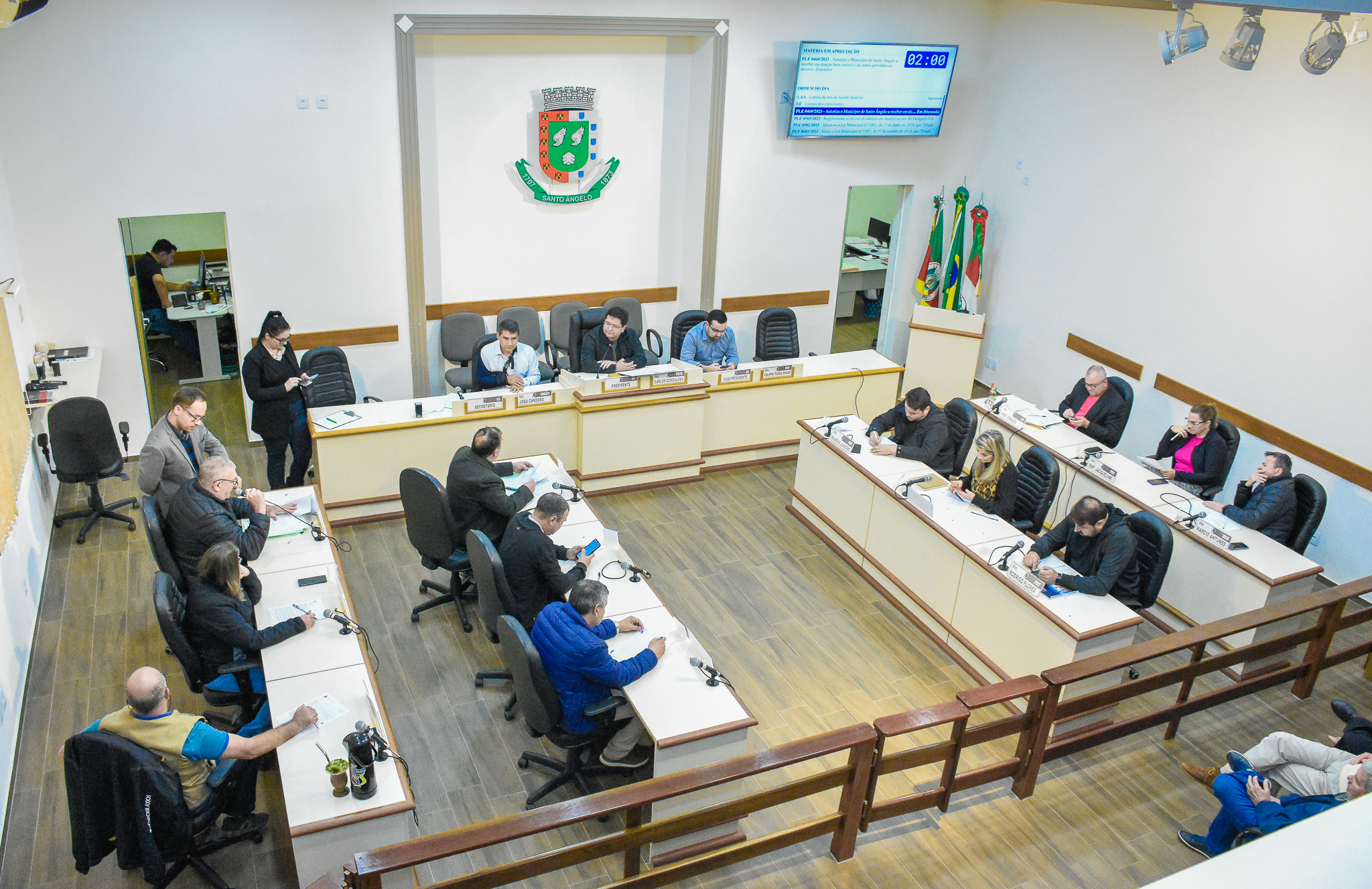  Cinco novos projetos de lei de origem do Executivo aprovados esta semana no Legislativo municipal