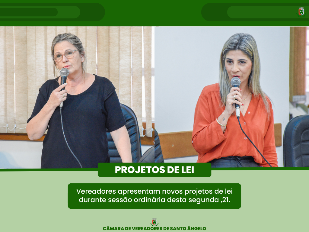 Desenvolvimento bem-estar animal e sugestão ao Executivo confira os projetos de Lei deliberados na última Sessão Ordinária