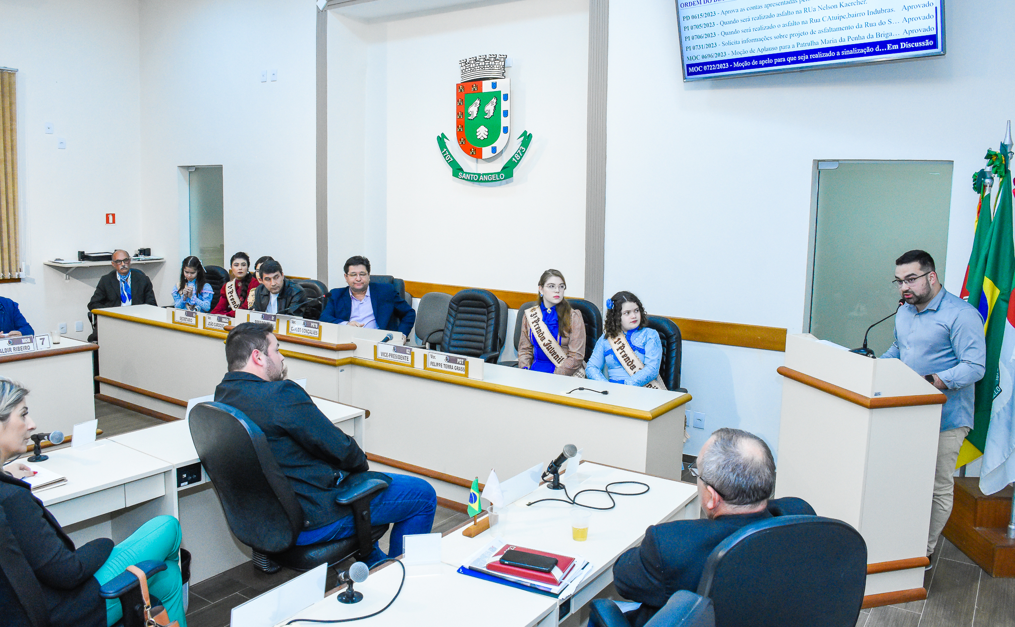 Realizada sessão especial em homenagem às vencedoras da 52ª e 53ª Ciranda Cultural de Prendas