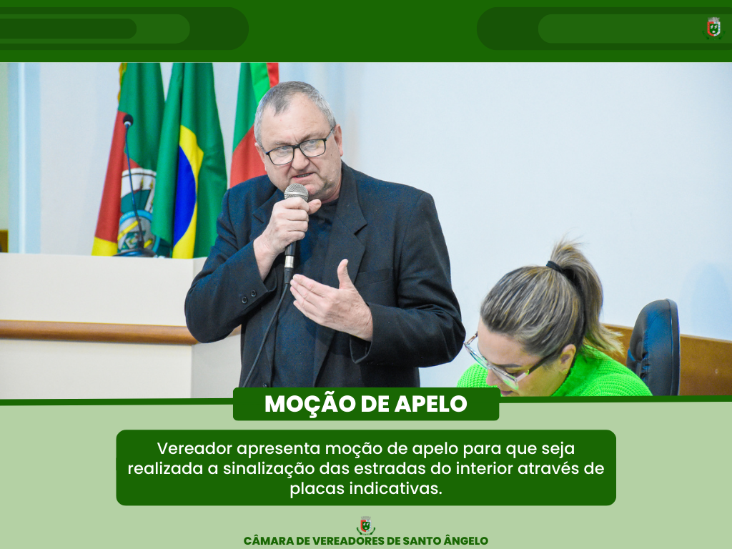 Confira as moções e pedidos de informação colocados em pauta na última segunda-feira