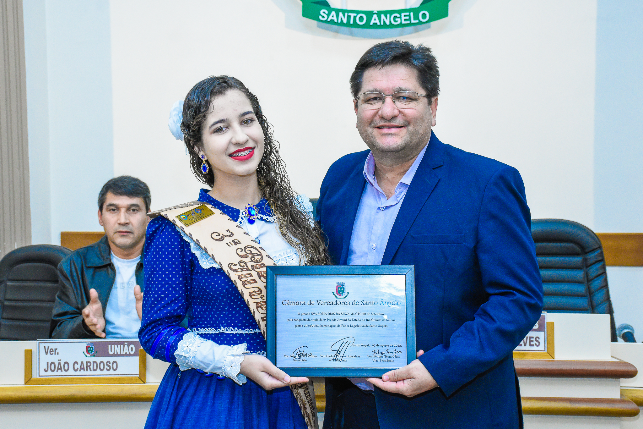 Realizada sessão especial em homenagem às vencedoras da 52ª e 53ª Ciranda Cultural de Prendas