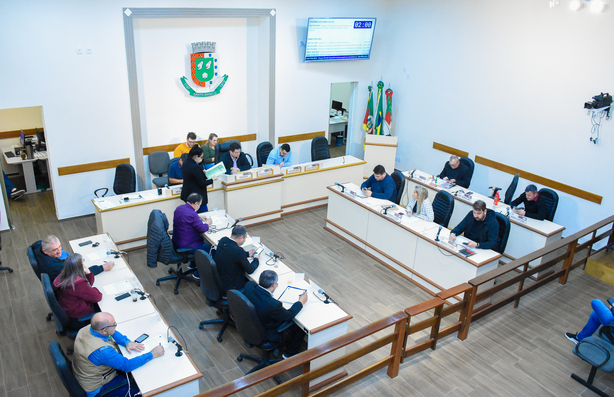 Confira os projetos de lei apresentados e aprovados na Sessão Ordinária da última segunda-feira