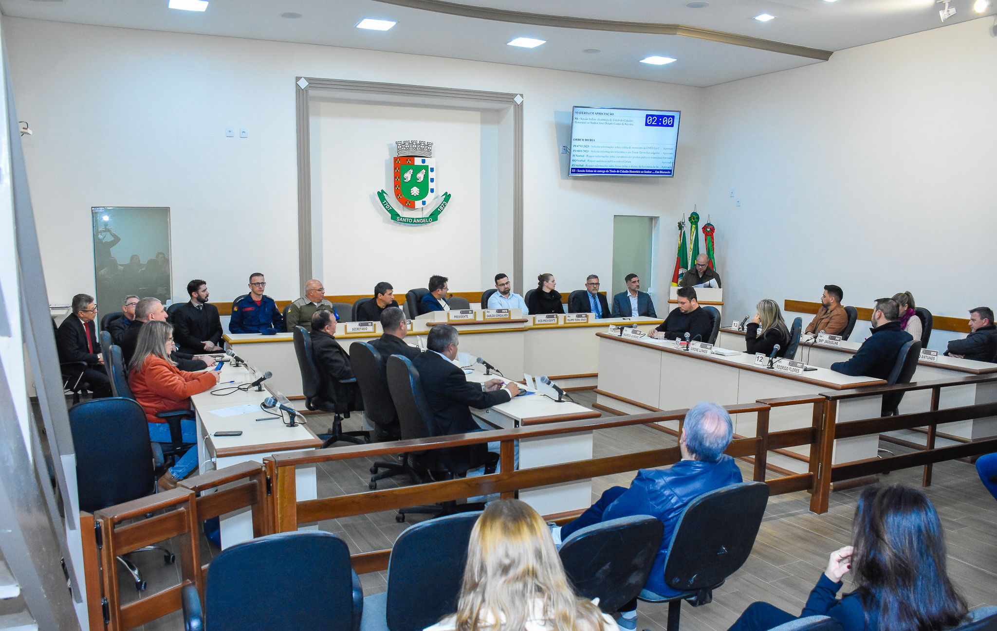 José Dinarte de Castro Silveira torna-se cidadão honorário do município de Santo Ângelo