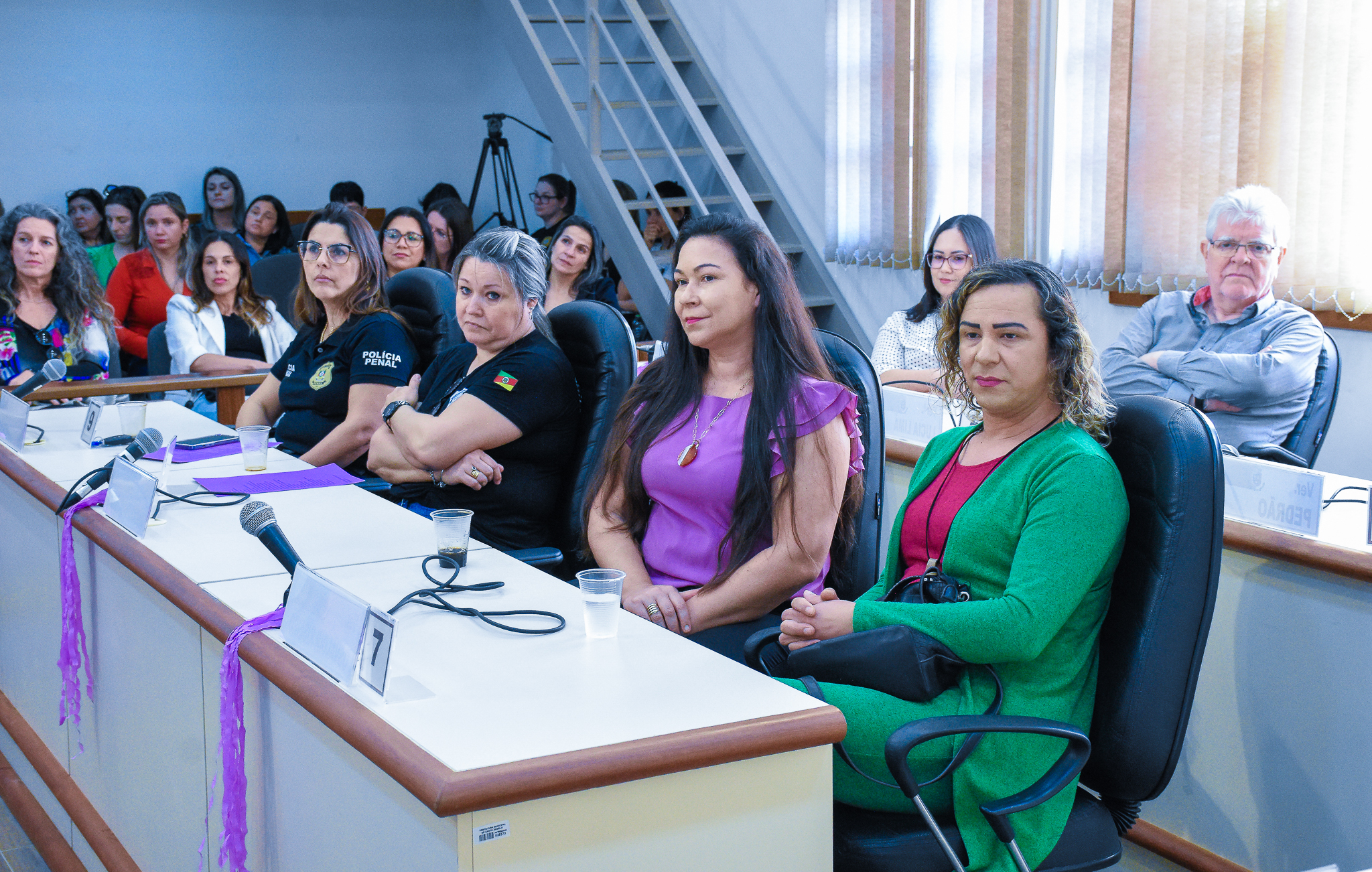 Procuradoria da Mulher através do Poder Legislativo realiza seminário sobre a campanha Agosto Lilás
