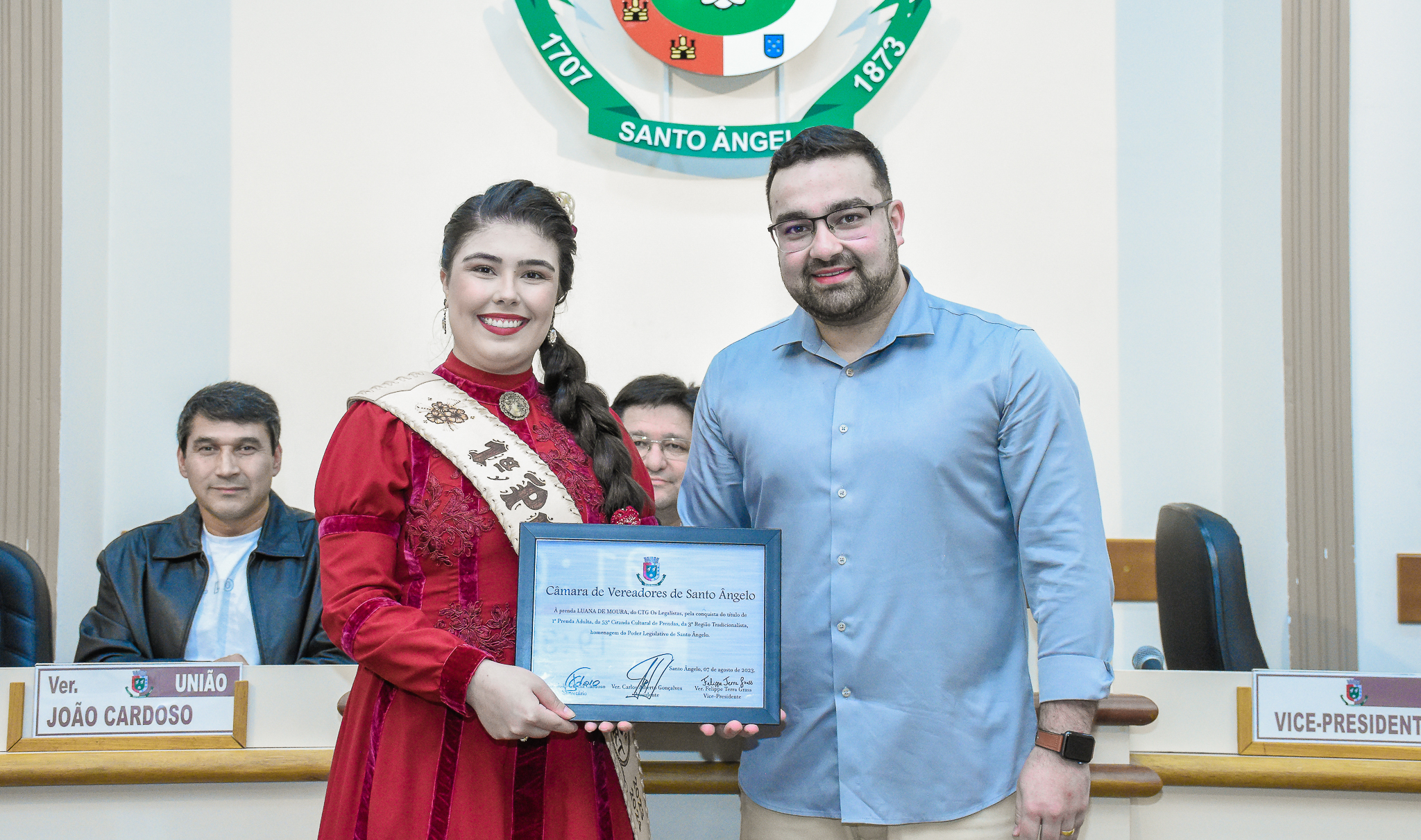 Realizada sessão especial em homenagem às vencedoras da 52ª e 53ª Ciranda Cultural de Prendas