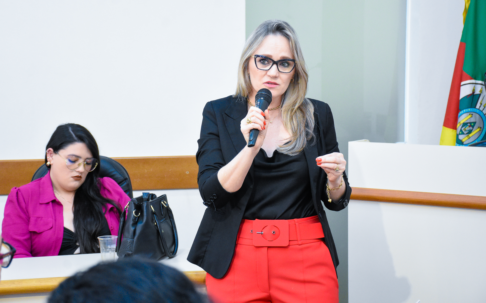 Procuradoria da Mulher através do Poder Legislativo realiza seminário sobre a campanha Agosto Lilás