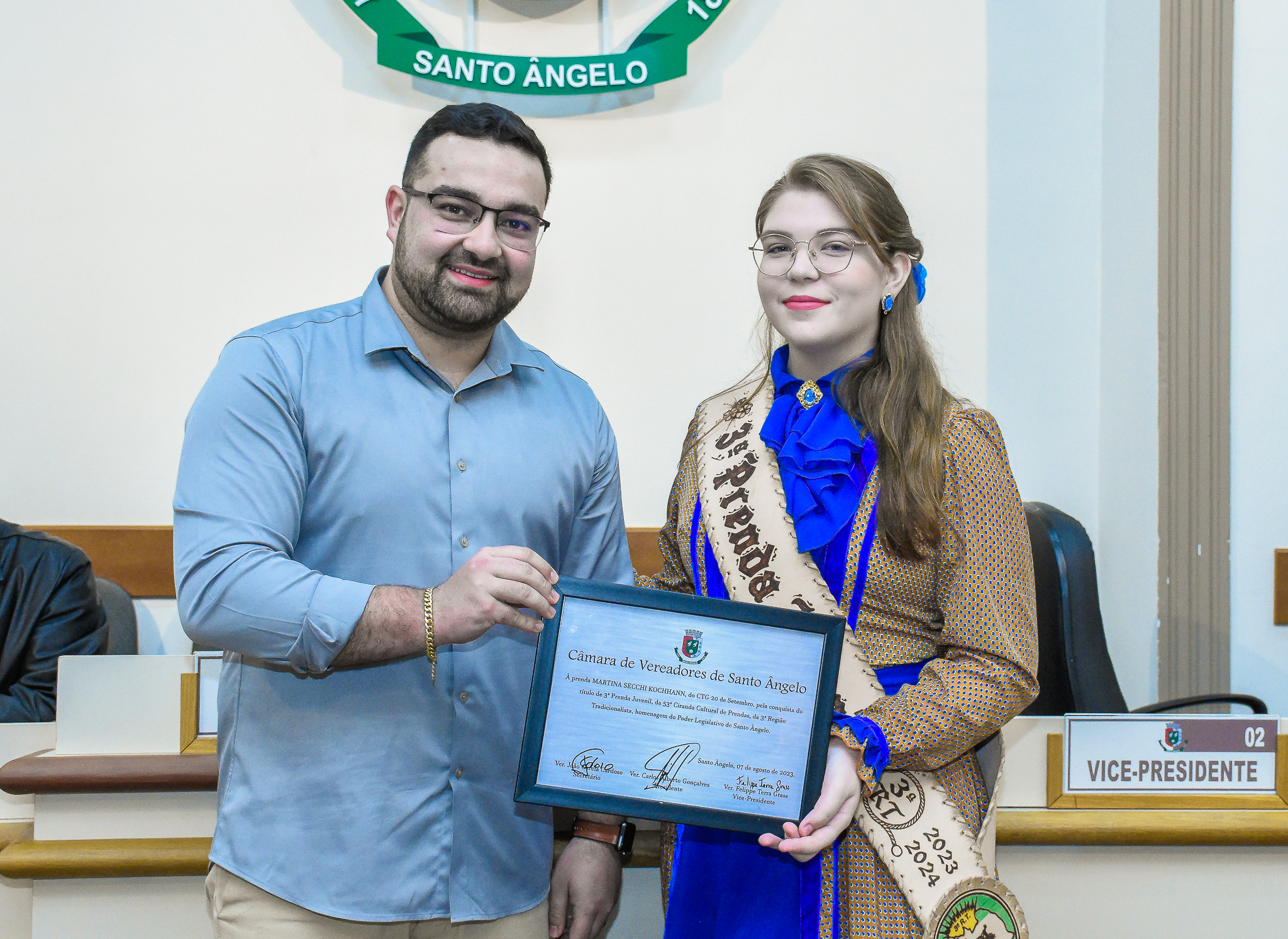 Realizada sessão especial em homenagem às vencedoras da 52ª e 53ª Ciranda Cultural de Prendas