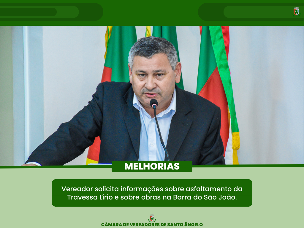 Confira os pedidos de informação aprovados na última segunda-feira