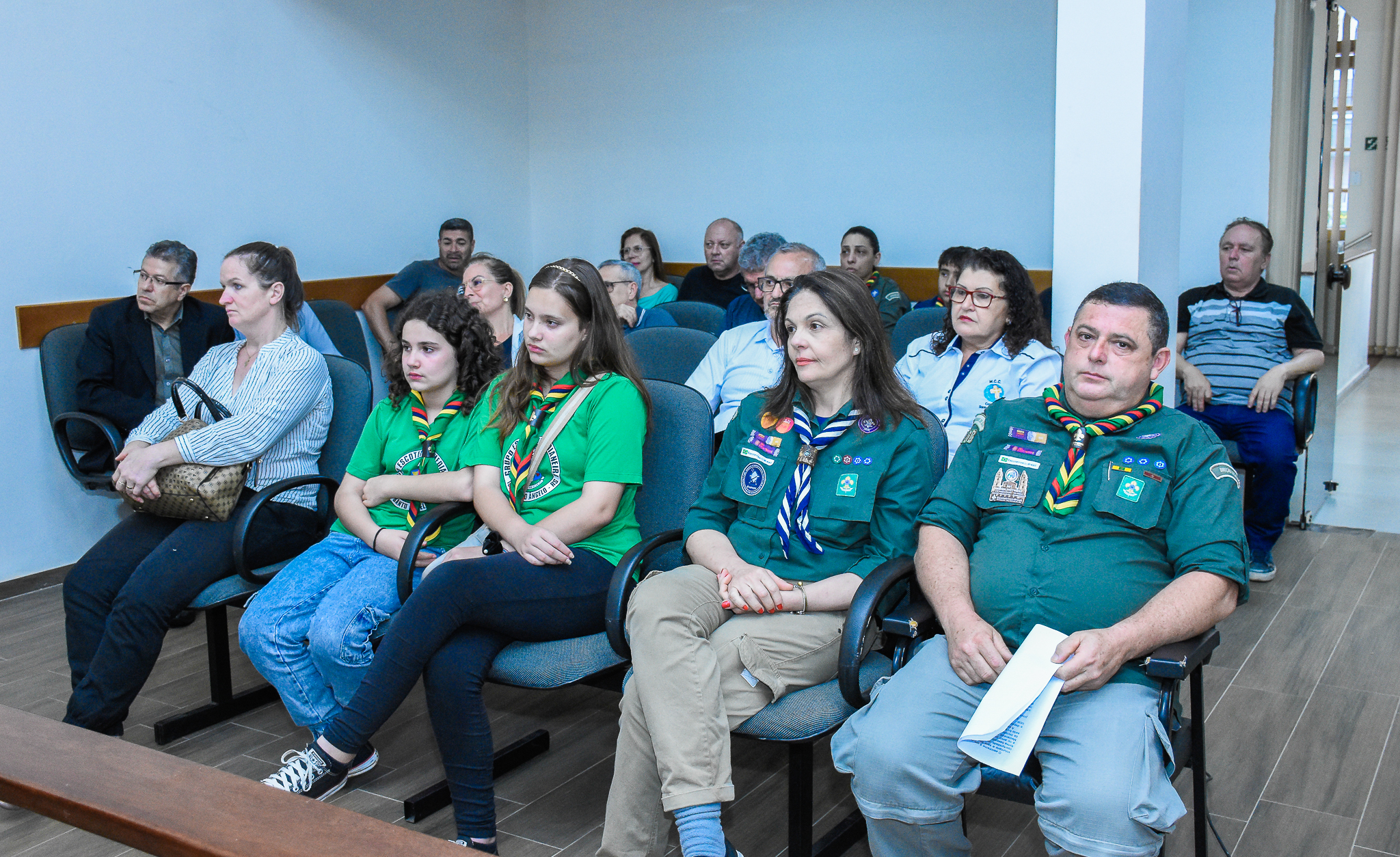 Poder Legislativo de Santo Ângelo realizou homenagem aos 60 anos do Grupo Escoteiro Medianeira 100RS