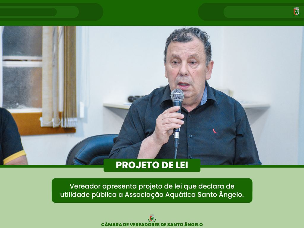 Projeto de Lei e Pedido de informação confira os assuntos deliberados na última segunda-feira