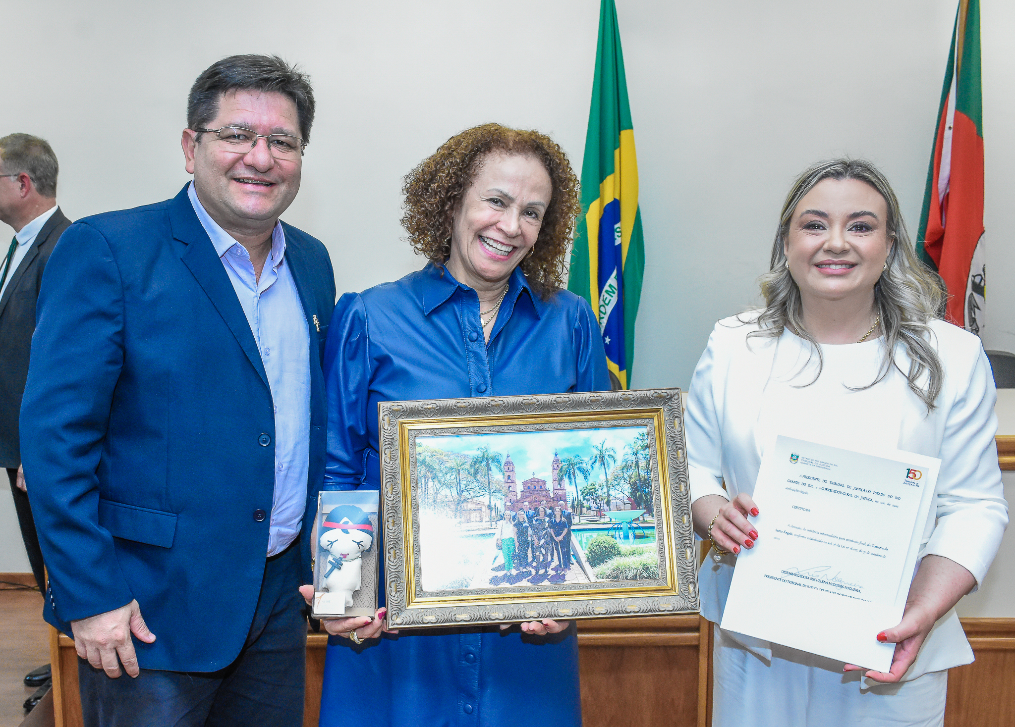 Legislativo prestigia solenidade de elevação de entrância da Comarca de Santo Ângelo