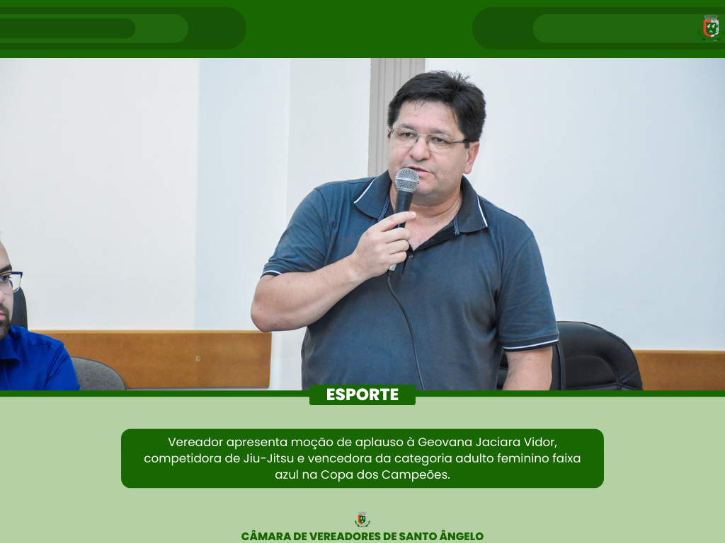 Legislativo aprova Moções e Pedido de Informação