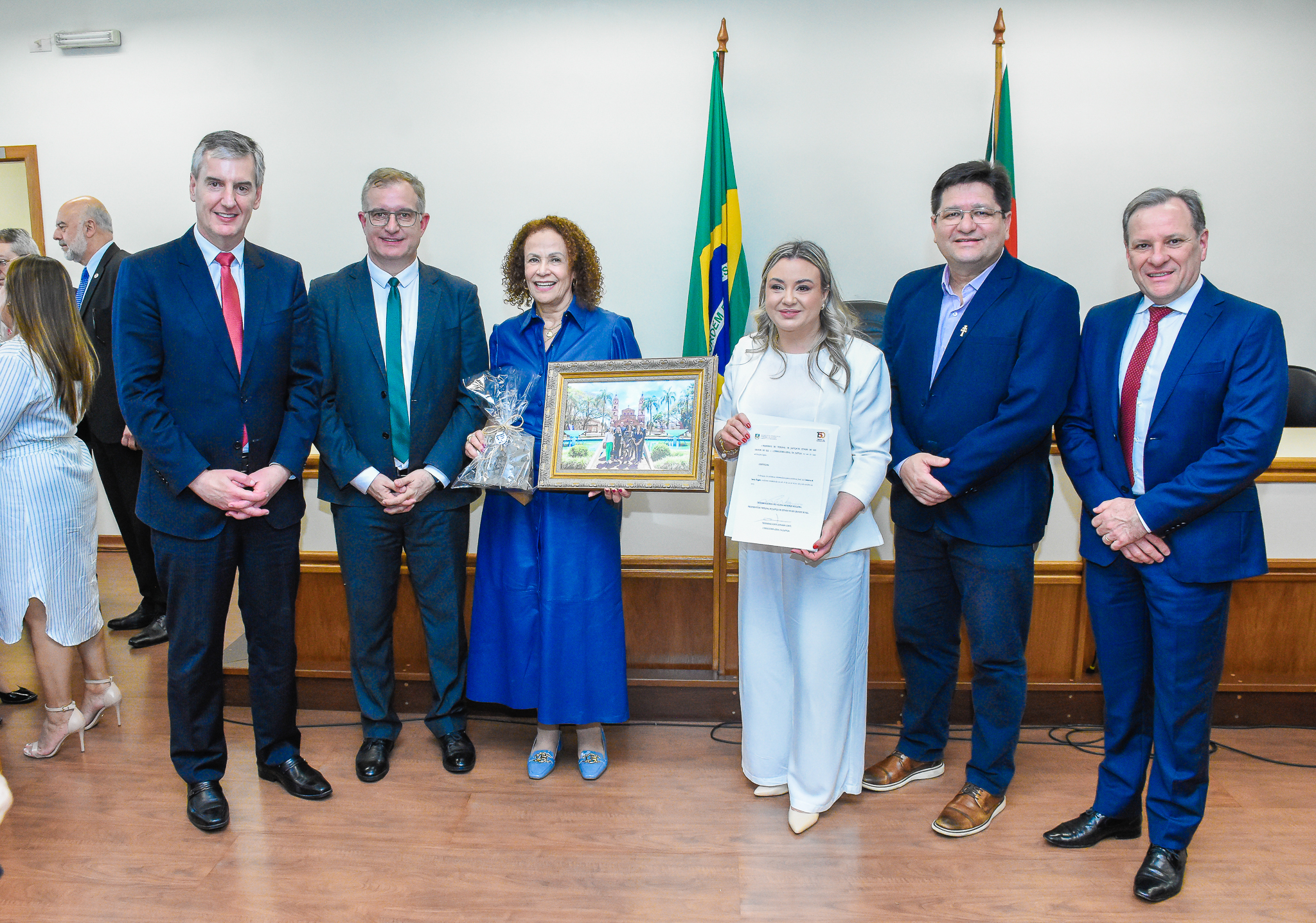 Legislativo prestigia solenidade de elevação de entrância da Comarca de Santo Ângelo