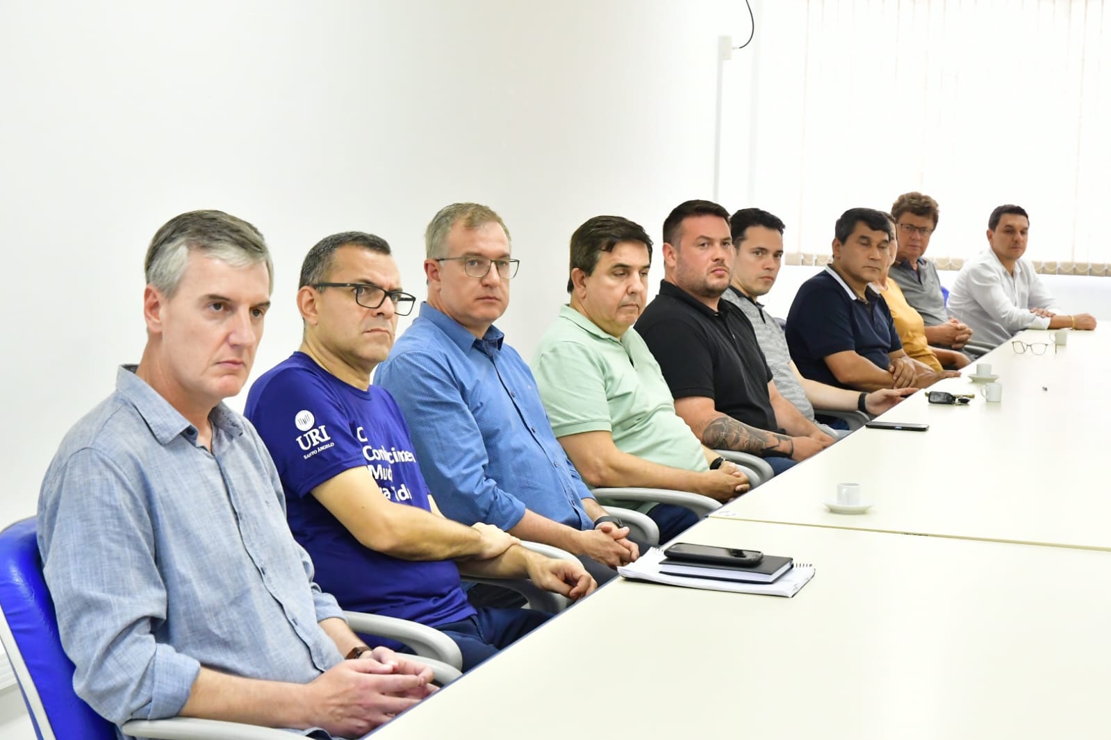Legislativo Participou de reunião na URI para conhecer o projeto de implementação do curso de medicina