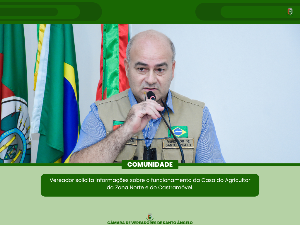 Confira os cinco novos pedidos de informação apresentados pelos vereadores 