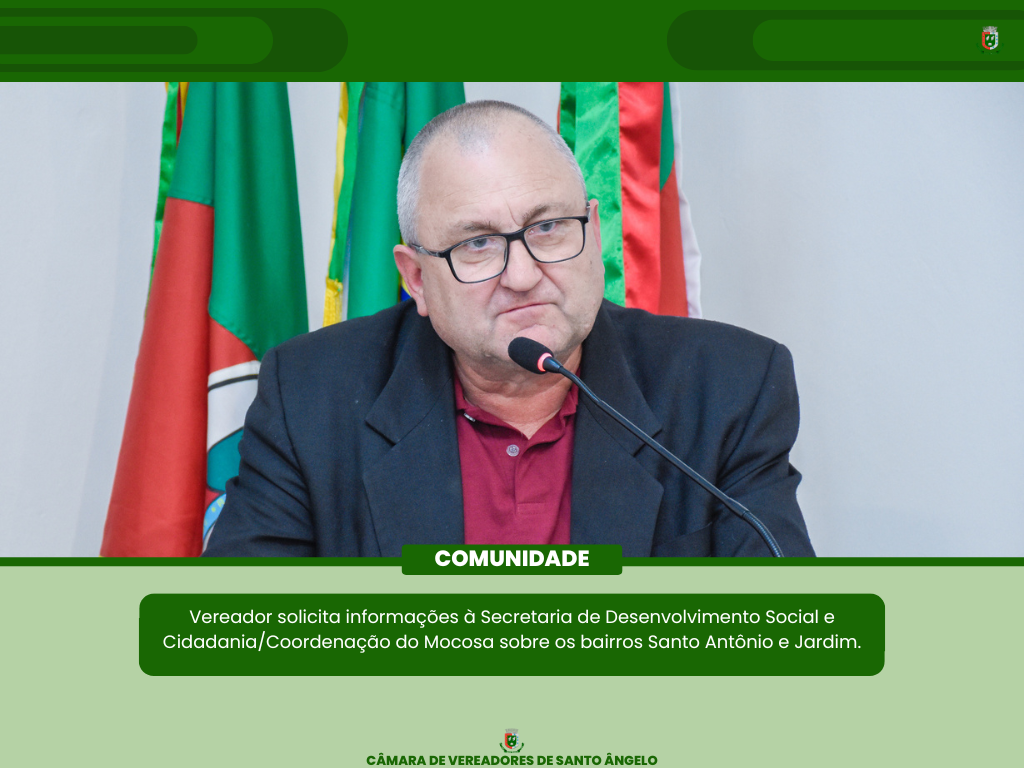 Sessão Ordinária da última segunda-feira teve pedido de informação aprovado