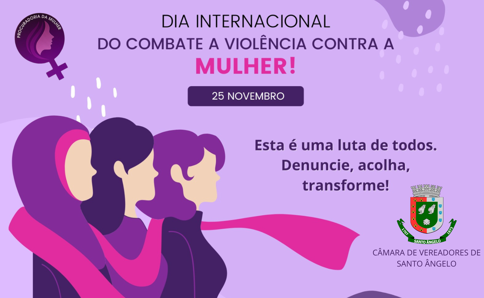 Dia Internacional pela Eliminação da Violência contra a Mulher