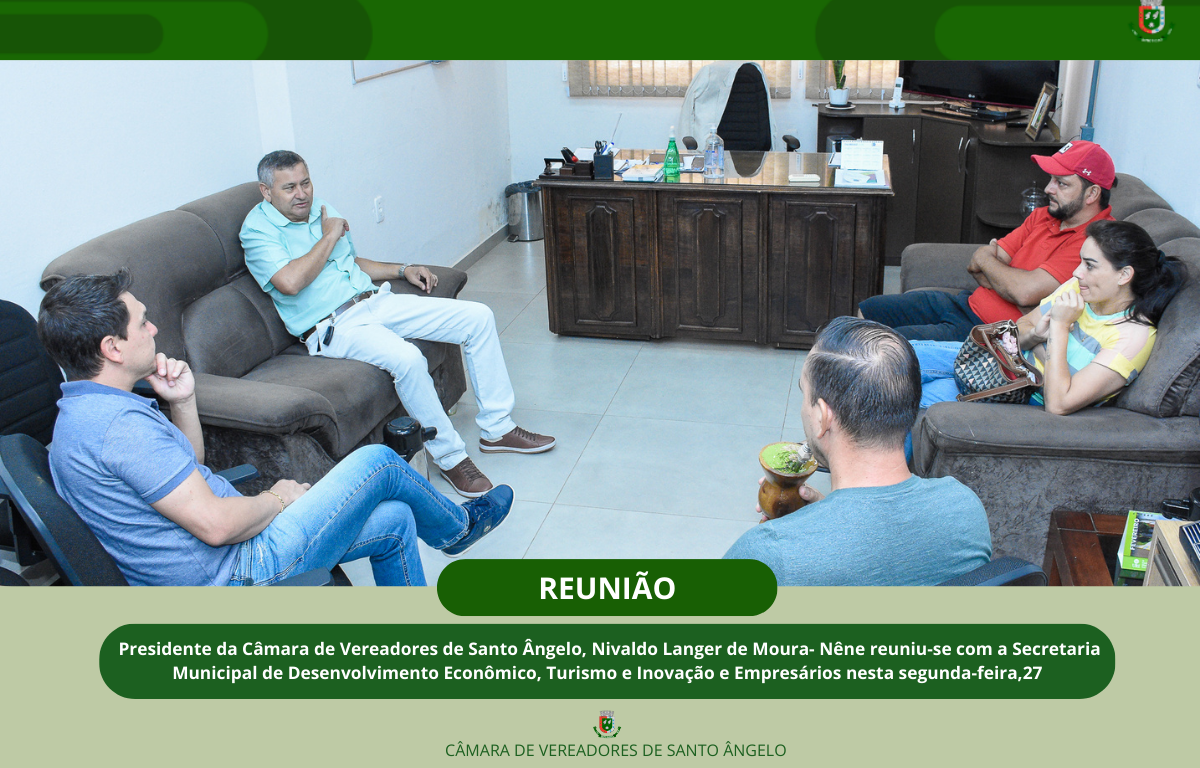 Presidente do Legislativo recebe empresários para tratar assuntos relacionados ao setor de hotelaria animal