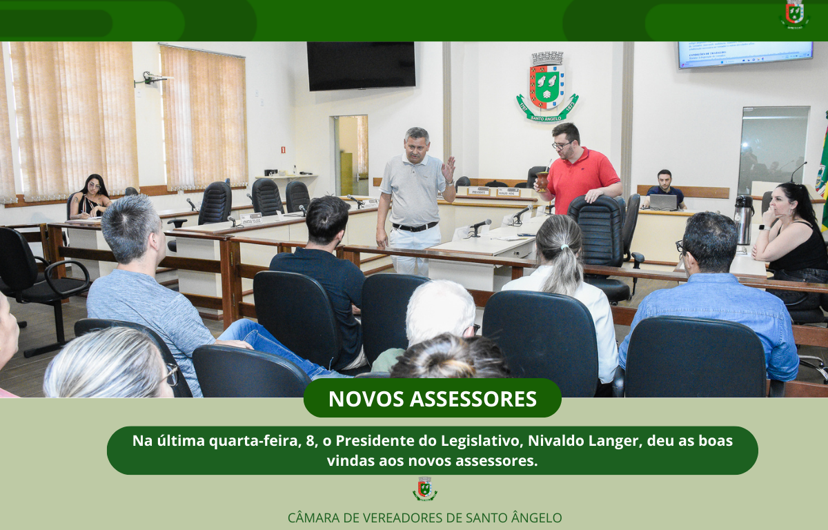 Novos assessores Parlamentares recebem noções básicas do funcionamento do serviço público e suas respectivas atribuições 