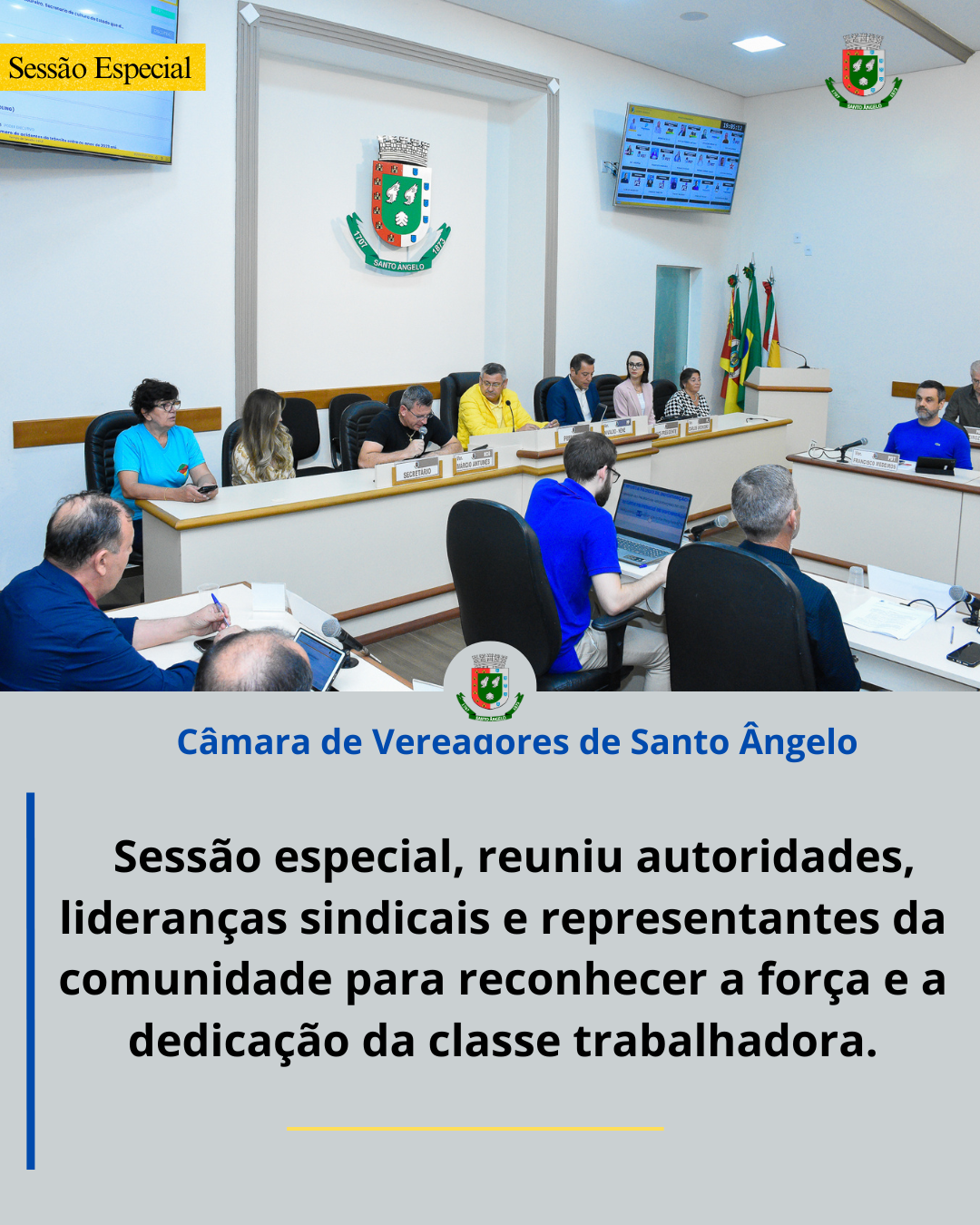  A força e a dedicação da classe trabalhadora são reconhecidas em Sessão Especial