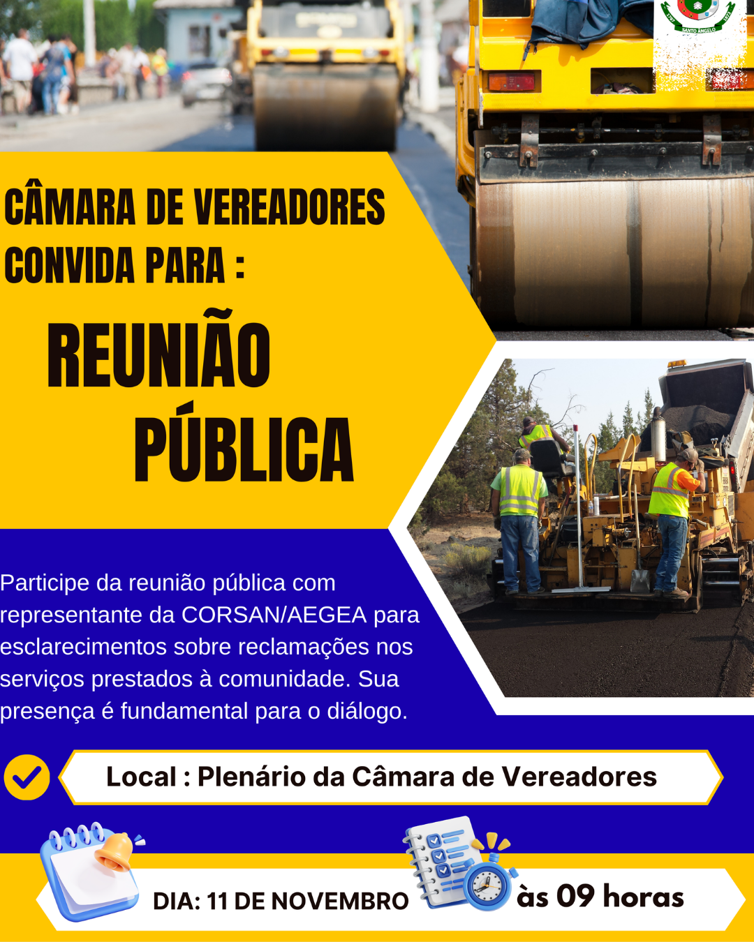 Legislativo realiza reunião pública para detalhar os serviços oferecidos pela CORSAN/AEGEA à população