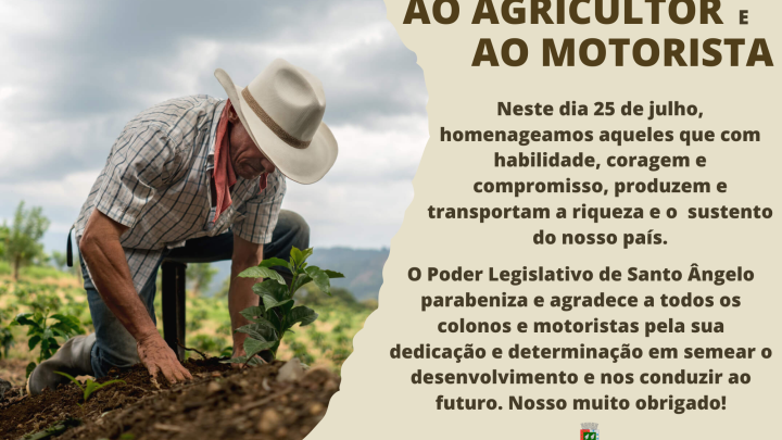 Parab&eacute;ns  a todos os Colonos & motoristas que com coragem e comprometimento, produzem e transportam a riqueza do nosso pa&iacute;s.