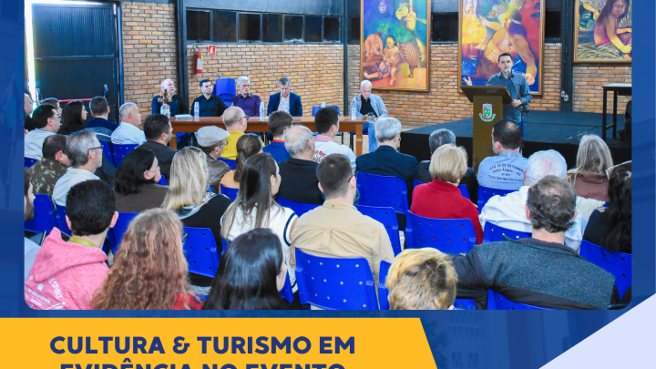 Cultura e turismo em evid&ecirc;ncia no evento conecta 400