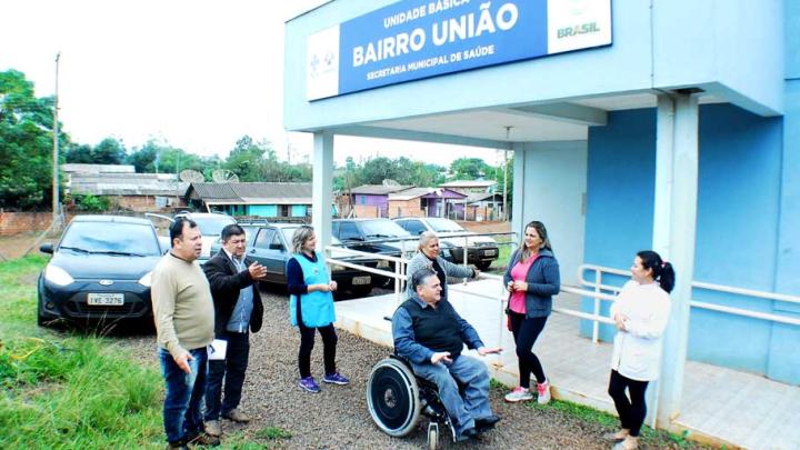 Vereadores denunciam falta de seguran&ccedil;a junto &agrave; Unidade B&aacute;sica de Sa&uacute;de do Bairro Uni&atilde;o