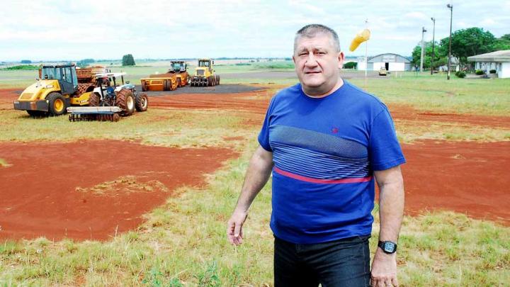 Obras do Aeroporto Regional est&atilde;o sendo monitoradas, diariamente, pelo Legislativo de Santo &Acirc;ngelo