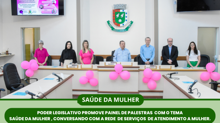 Legislativo promove painel de palestras sobre sa&uacute;de da mulher com profissionais de sa&uacute;de