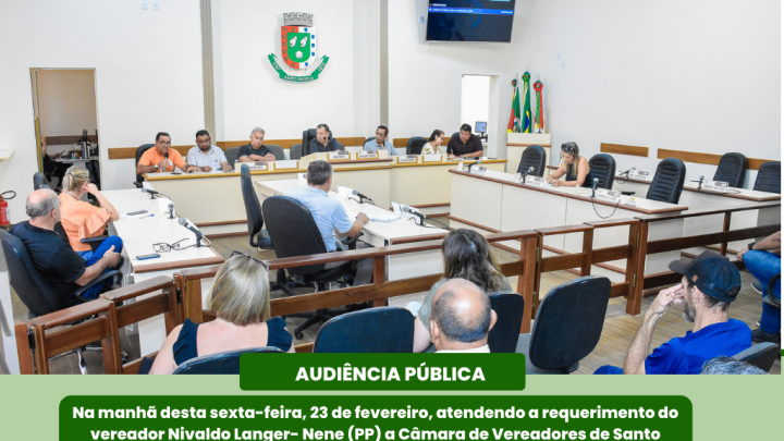  Realizada Audi&ecirc;ncia P&uacute;blica para tratar de assuntos relacionados ao bairro Residencial Jardim