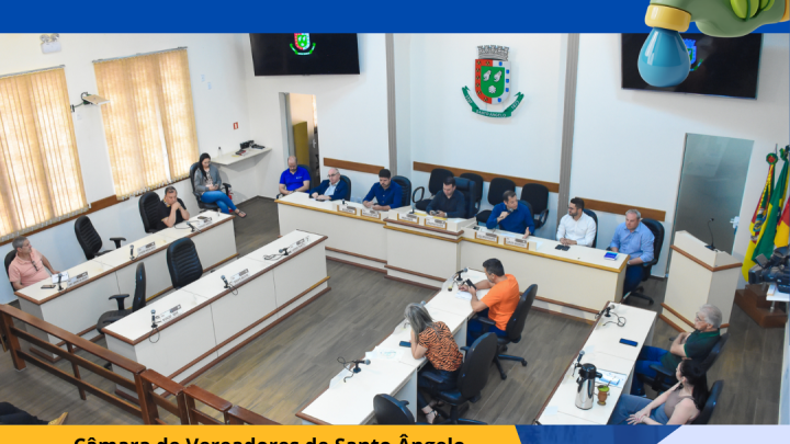 C&acirc;mara de Vereadores de Santo &Acirc;ngelo debateu com a CORSAN/AEGEA melhorias nos servi&ccedil;os essenciais