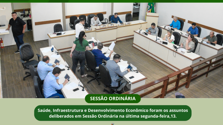 C&acirc;mara de Vereadores aprova quatorze (14) pedidos de informa&ccedil;&otilde;es e quatro (4) requerimentos