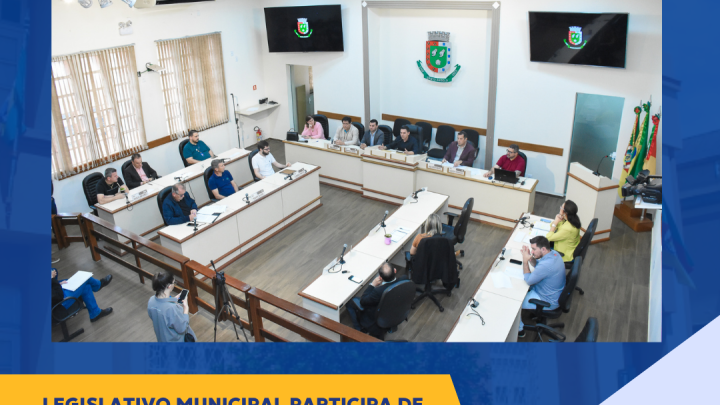 Legislativo Municipal participa de audi&ecirc;ncia p&uacute;blica sobre revis&atilde;o do Plano Diretor de Santo &Acirc;ngelo