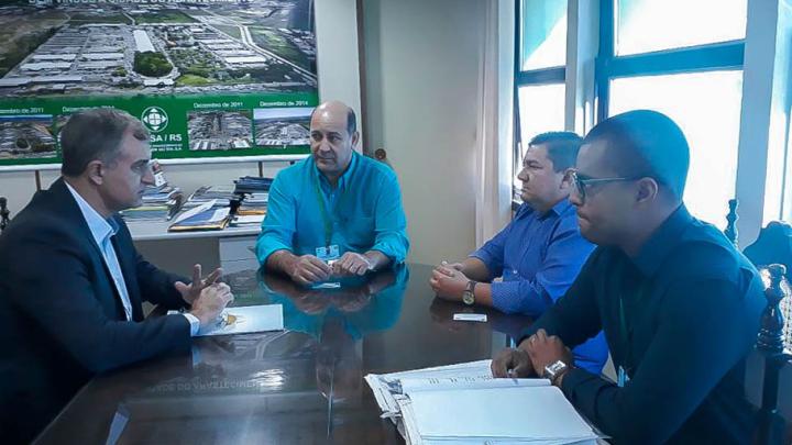 Em Porto Alegre, Prefeito e Presidente da C&acirc;mara buscam regularizar situa&ccedil;&atilde;o da &aacute;rea da antiga CEASA