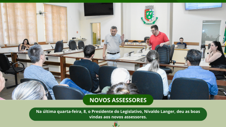 Novos assessores Parlamentares recebem no&ccedil;&otilde;es b&aacute;sicas do funcionamento do servi&ccedil;o p&uacute;blico e suas respectivas atribui&ccedil;&otilde;es 