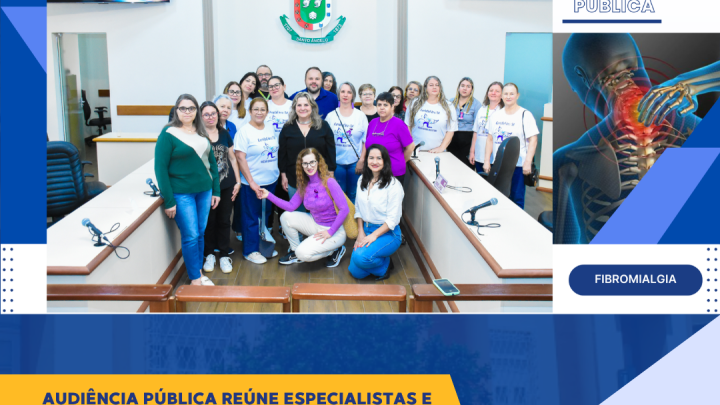 Audi&ecirc;ncia p&uacute;blica debate pol&iacute;ticas de aten&ccedil;&atilde;o &agrave; fibromialgia