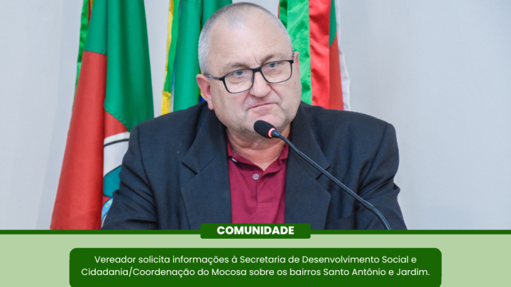 Sess&atilde;o Ordin&aacute;ria da &uacute;ltima segunda-feira teve pedido de informa&ccedil;&atilde;o aprovado